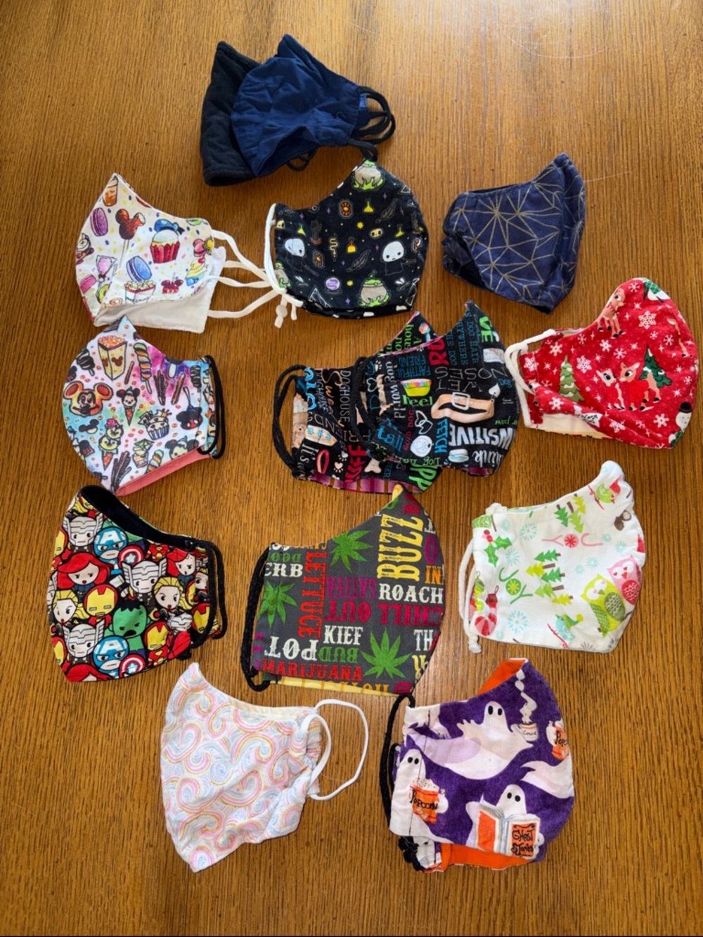 14 Cotton Face Mask - Assorted Prints